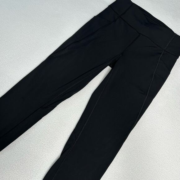 Lululemon Women's Size 8 Time To Sweat Crop 23" Black